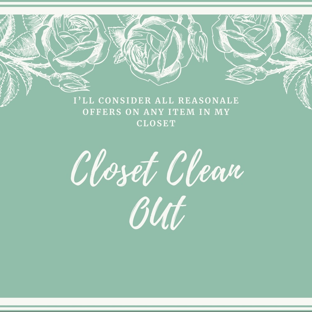 Closet Cleanout!!